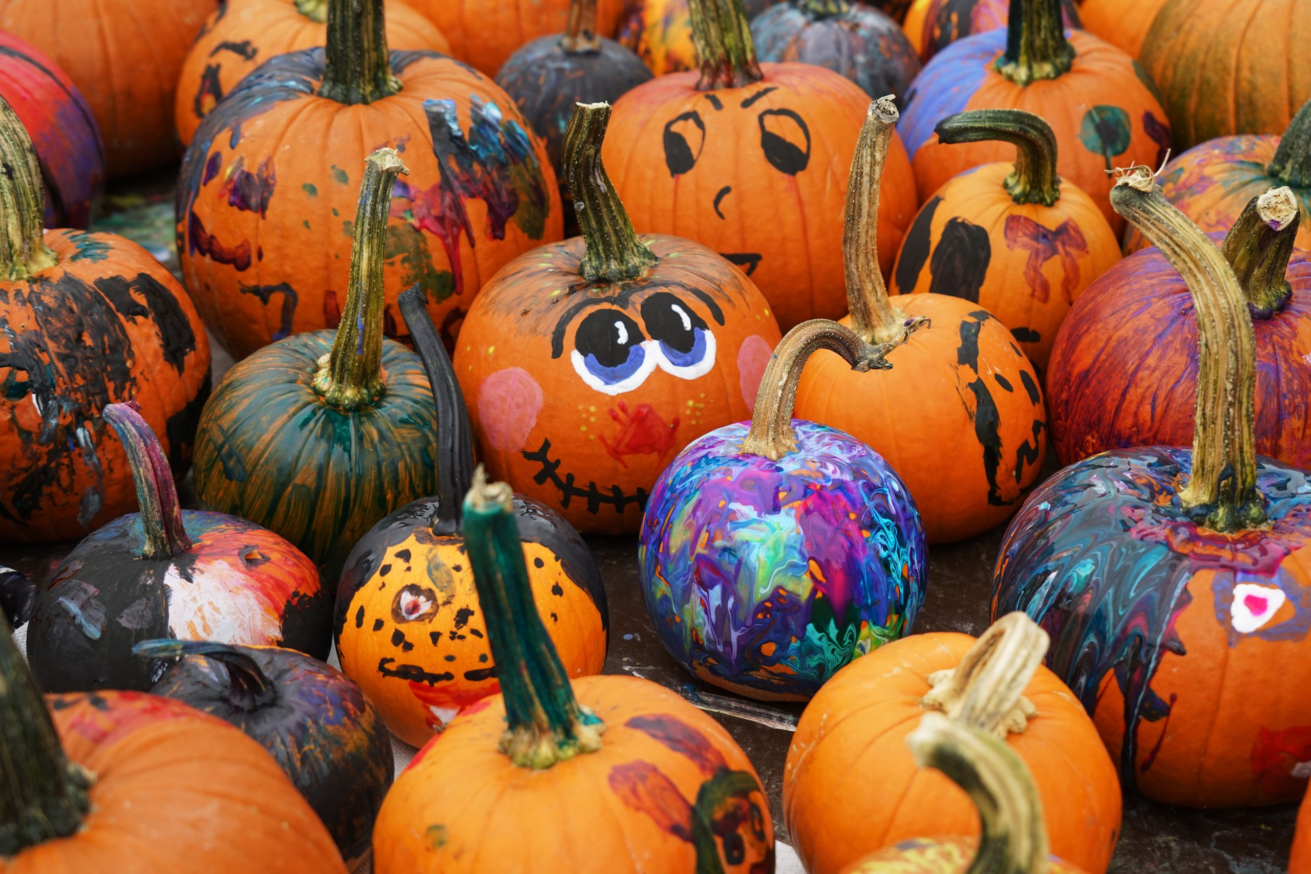 Painted Pumpkins