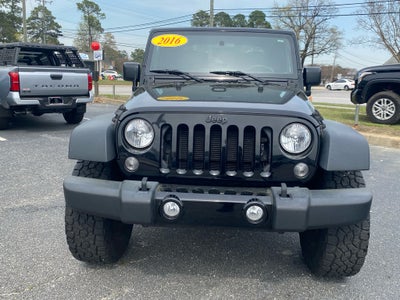 2016 Jeep Wrangler Willys Wheeler