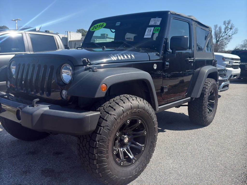 2016 Jeep Wrangler Willys Wheeler