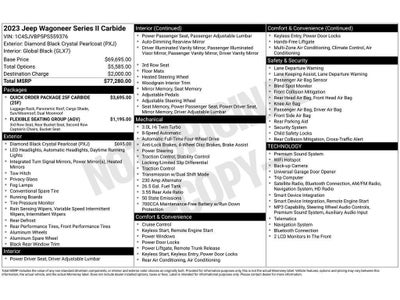 2023 Jeep Wagoneer Series II Carbide