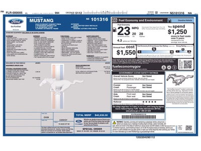2022 Ford Mustang EcoBoost Premium