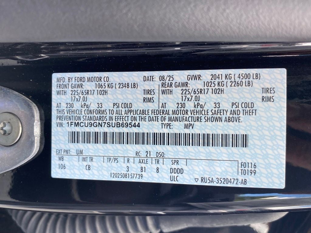 2025 Ford Escape Active