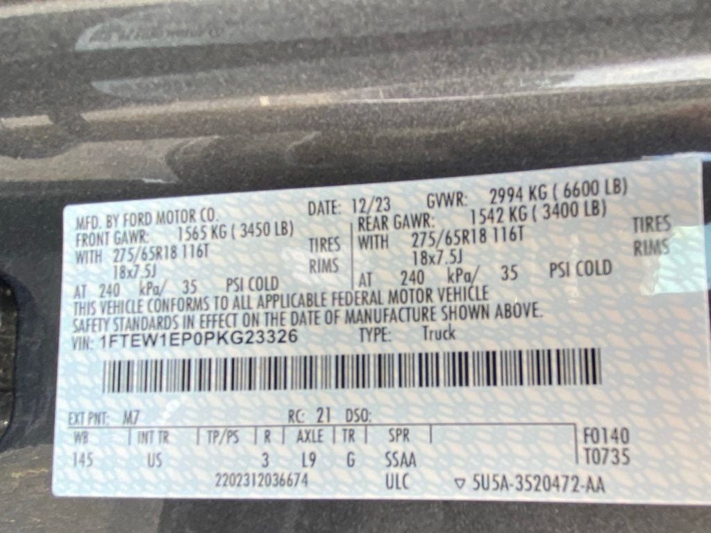 2023 Ford F-150 XLT