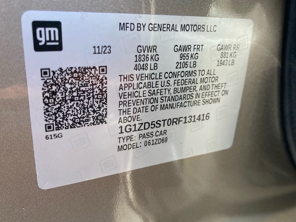 2024 Chevrolet Malibu LT