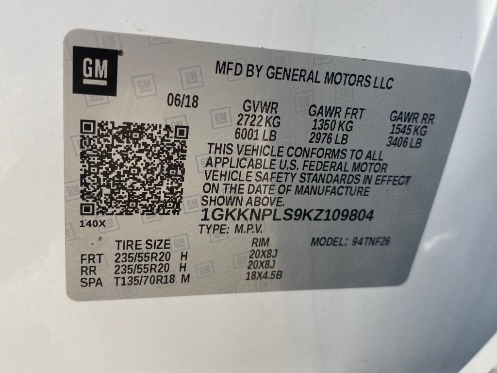 2019 GMC Acadia Denali