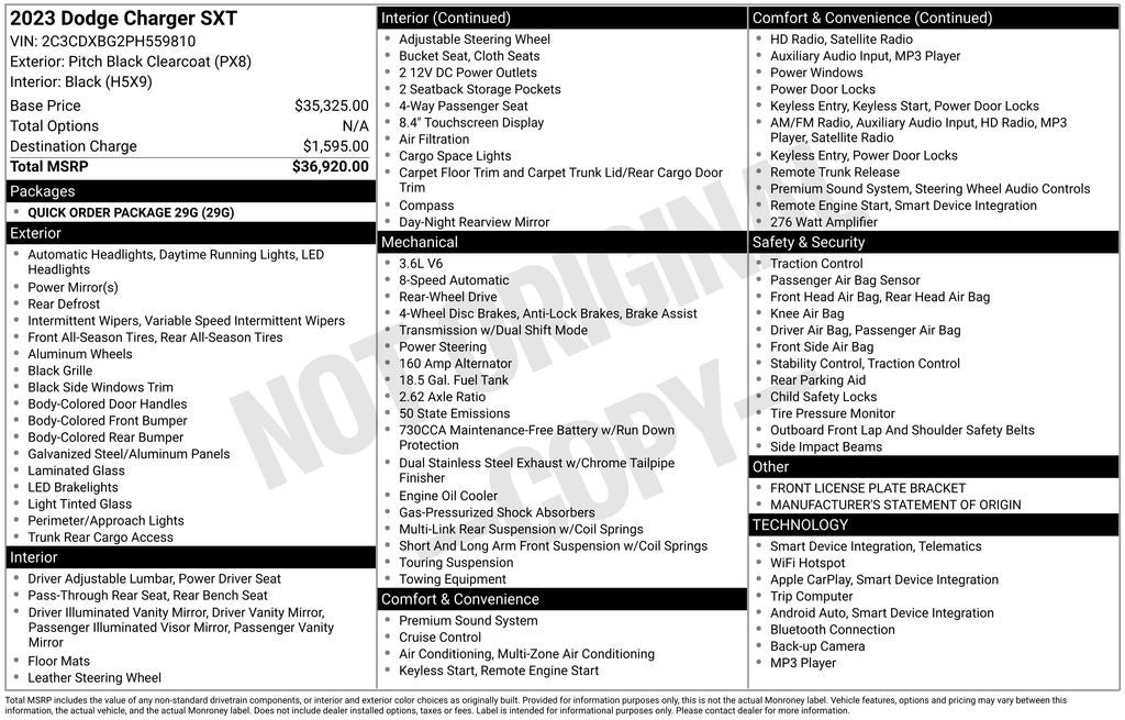 2023 Dodge Charger SXT