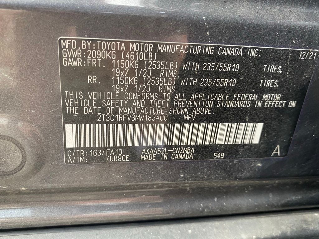 2021 Toyota RAV4 XLE Premium