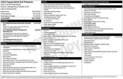 2023 Toyota RAV4 XLE Premium