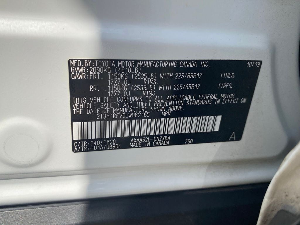 2020 Toyota RAV4 LE