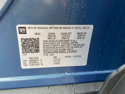 2025 Chevrolet Equinox AWD LT