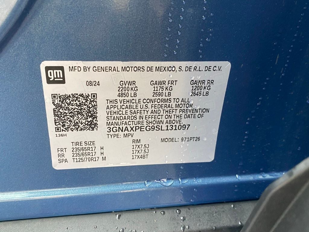 2025 Chevrolet Equinox AWD LT