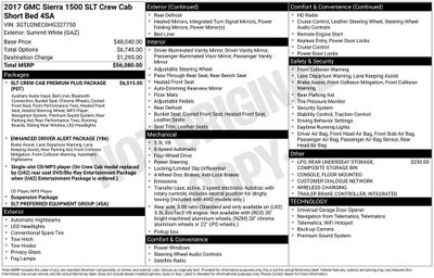 2017 GMC Sierra 1500 SLT