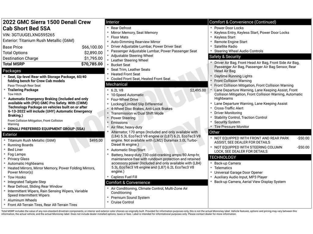 2022 GMC Sierra Denali