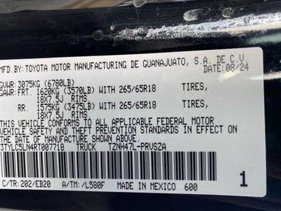 2024 Toyota Tacoma Hybrid Limited Hybrid