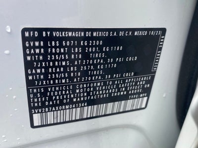 2024 Volkswagen Tiguan 2.0T Wolfsburg Edition