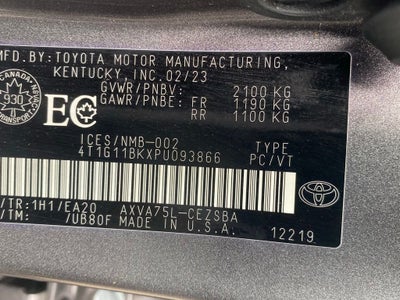 2023 Toyota Camry SE