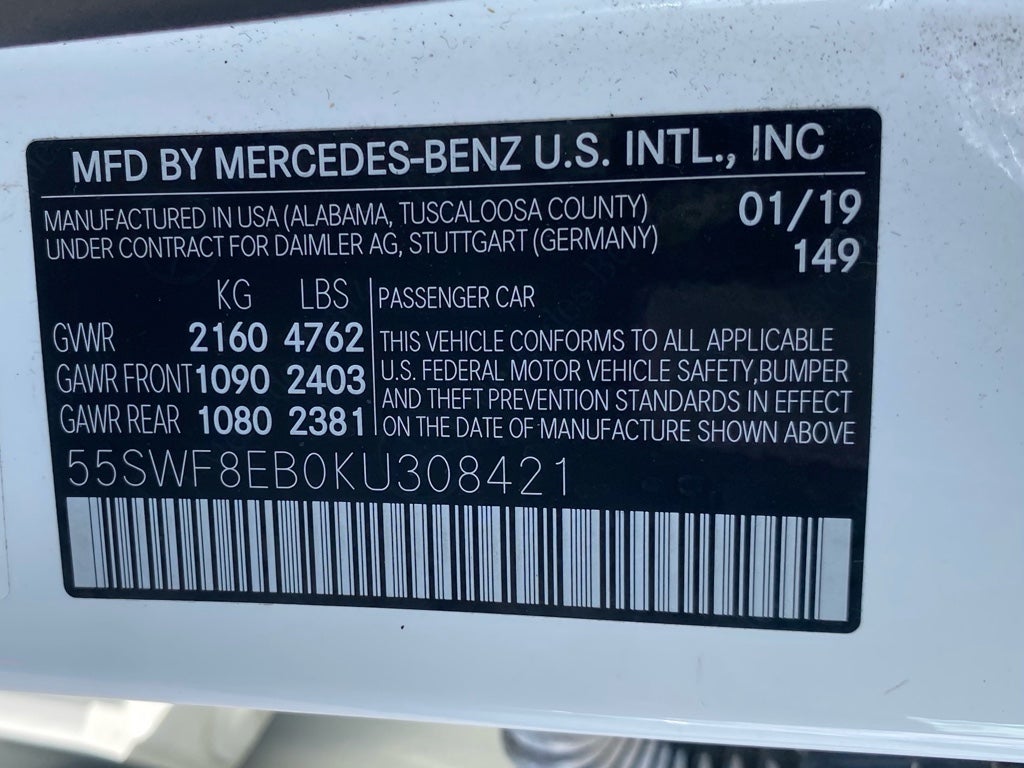 2019 Mercedes-Benz C-Class C 300 4MATIC®