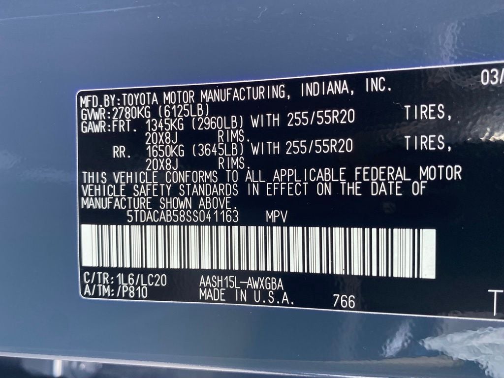 2025 Toyota Grand Highlander Hybrid Limited