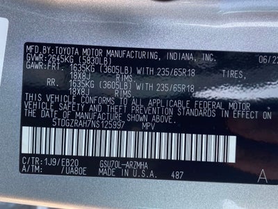 2022 Toyota Highlander XLE
