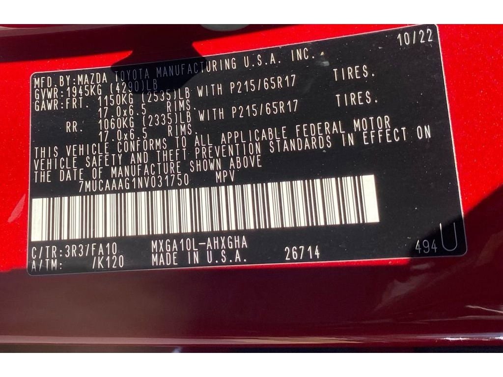 2022 Toyota Corolla Cross LE