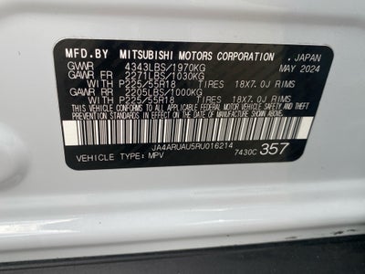 2024 Mitsubishi Outlander Sport LE