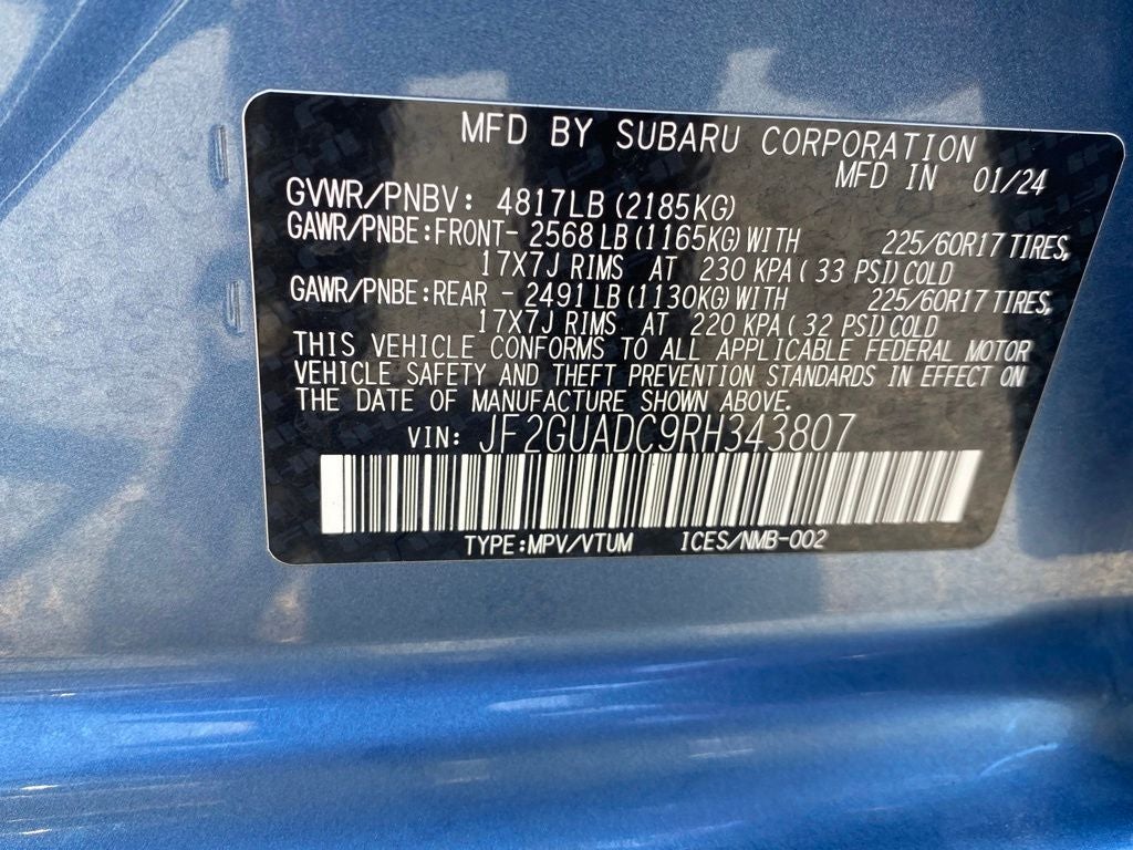 2024 Subaru Crosstrek Premium
