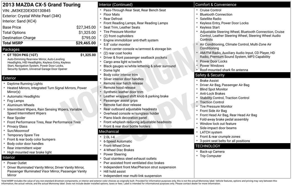 2013 Mazda Mazda CX-5 Grand Touring