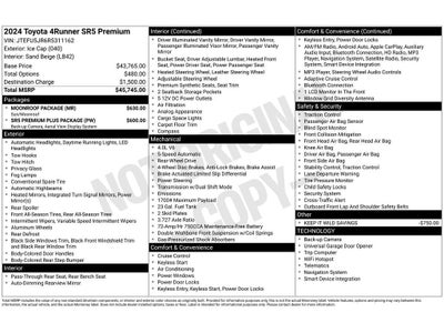 2024 Toyota 4Runner SR5 Premium