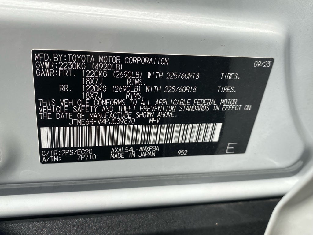 2023 Toyota RAV4 Hybrid Hybrid XSE