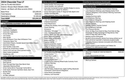 2024 Chevrolet Trax LT