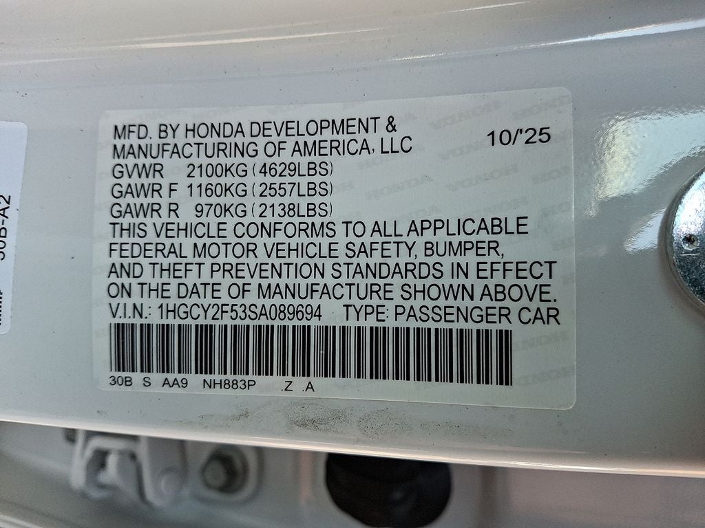 2025 Honda Accord Hybrid Sport