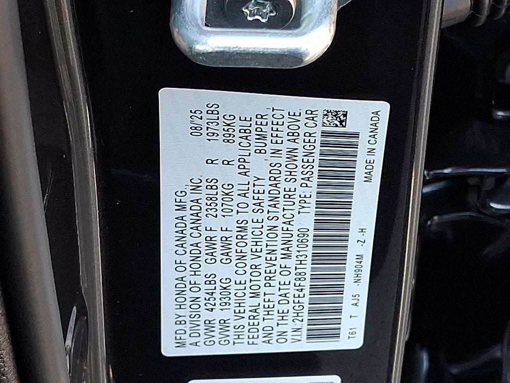 2026 Honda Civic Hybrid Sport Touring