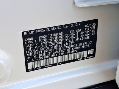 2026 Honda HR-V Sport