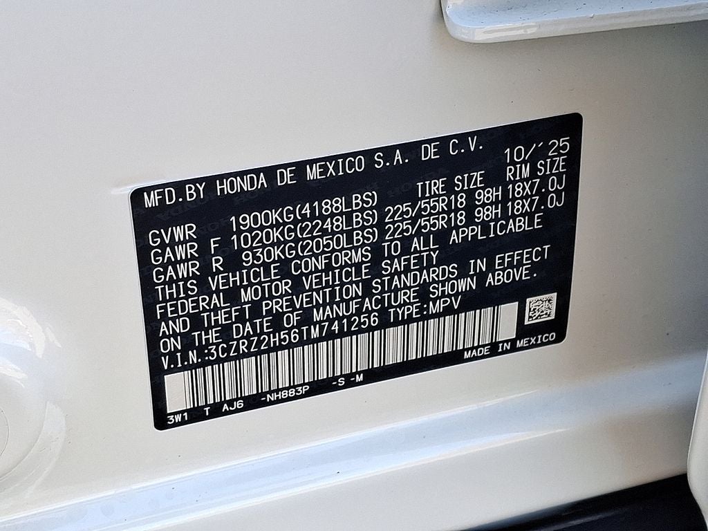 2026 Honda HR-V Sport