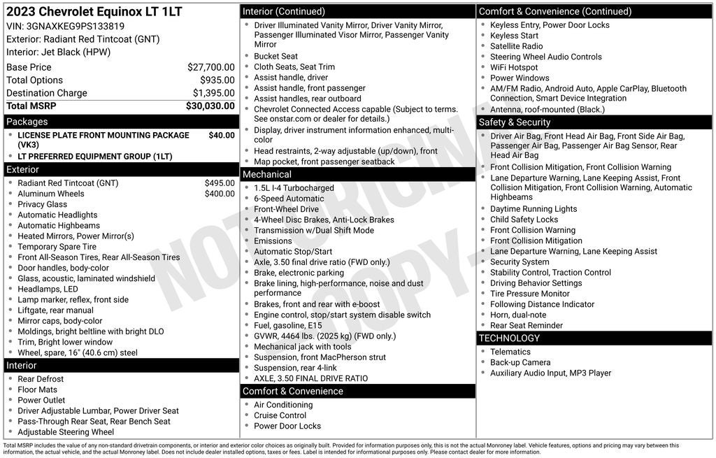 2023 Chevrolet Equinox LT