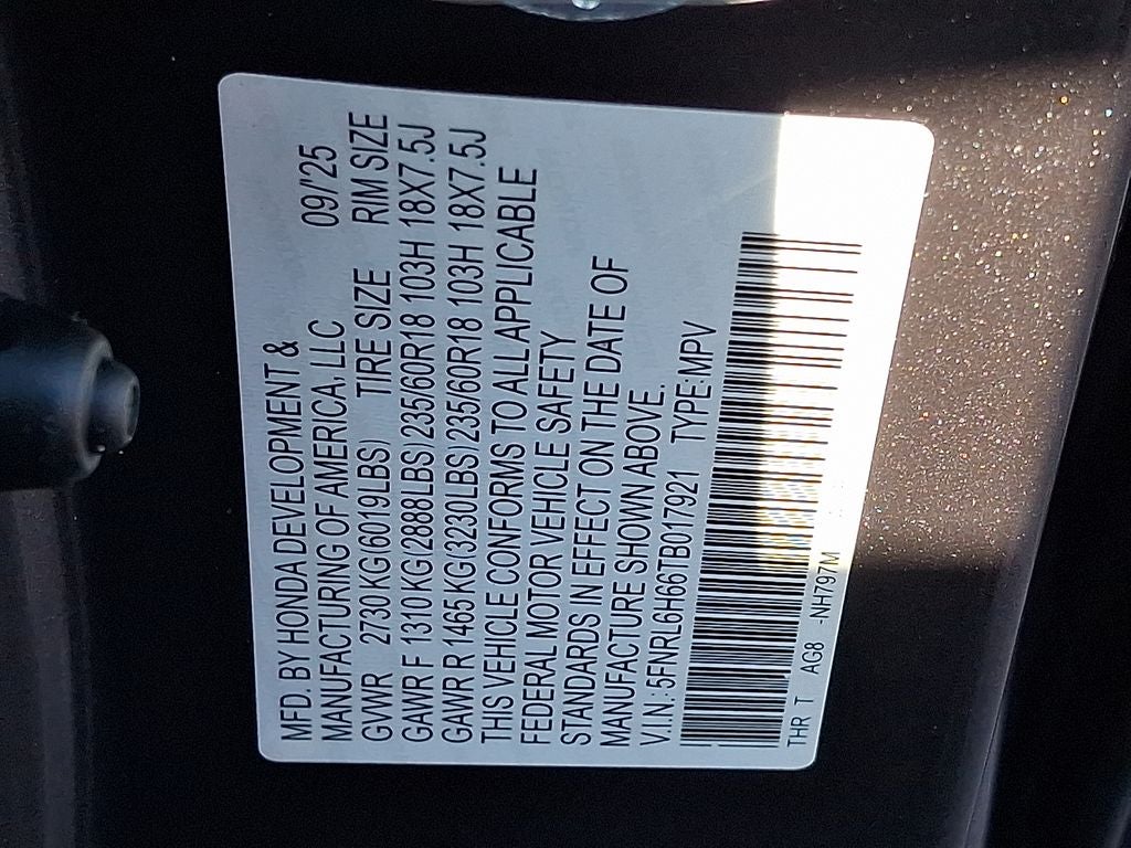 2026 Honda Odyssey EX-L