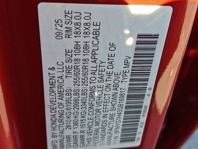 2025 Honda Pilot EX-L