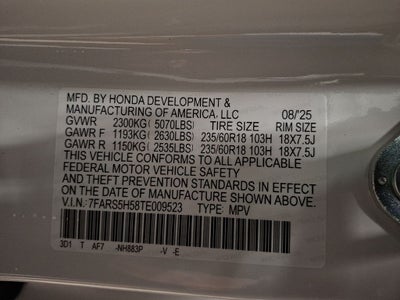 2026 Honda CR-V Hybrid Sport