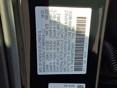 2026 Honda CR-V Hybrid Sport-L