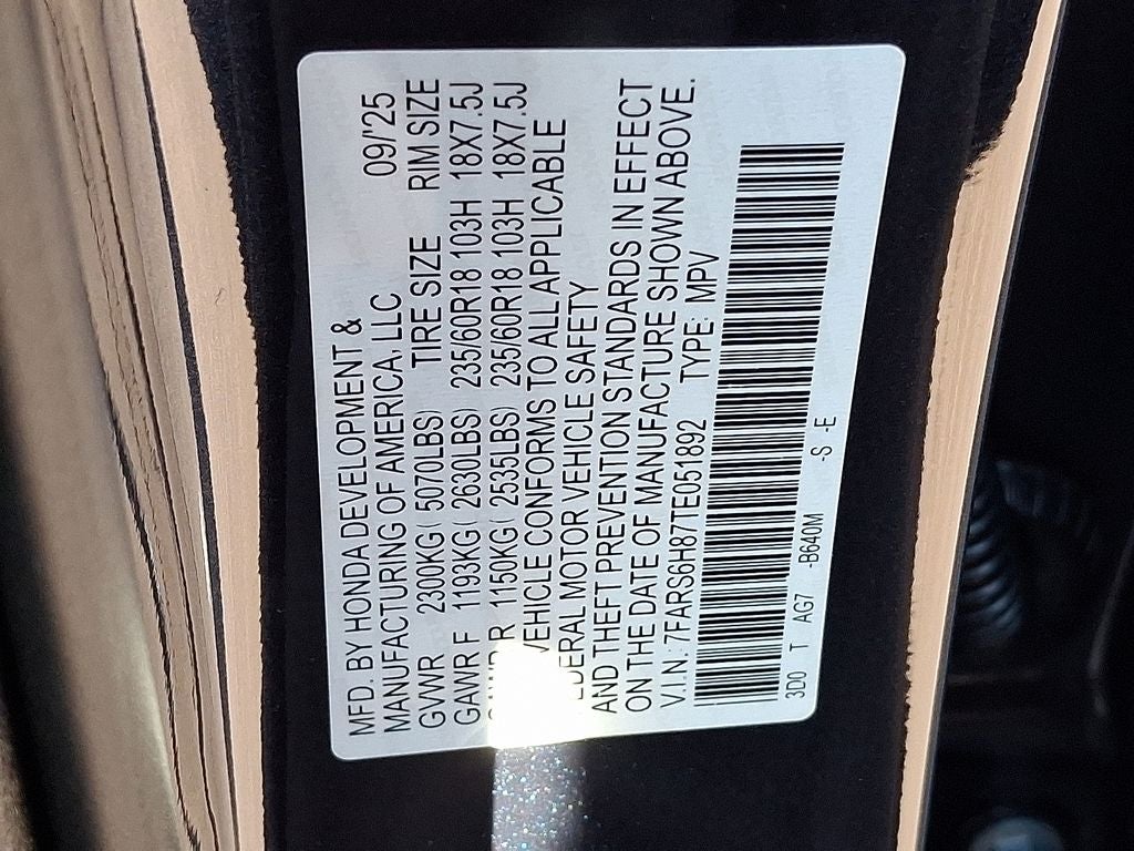 2026 Honda CR-V Hybrid Sport-L