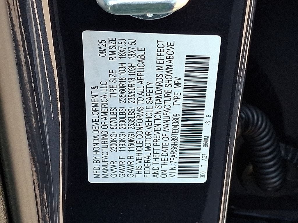 2026 Honda CR-V Hybrid Sport-L