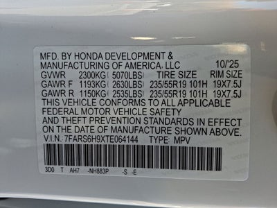 2026 Honda CR-V Hybrid Sport Touring