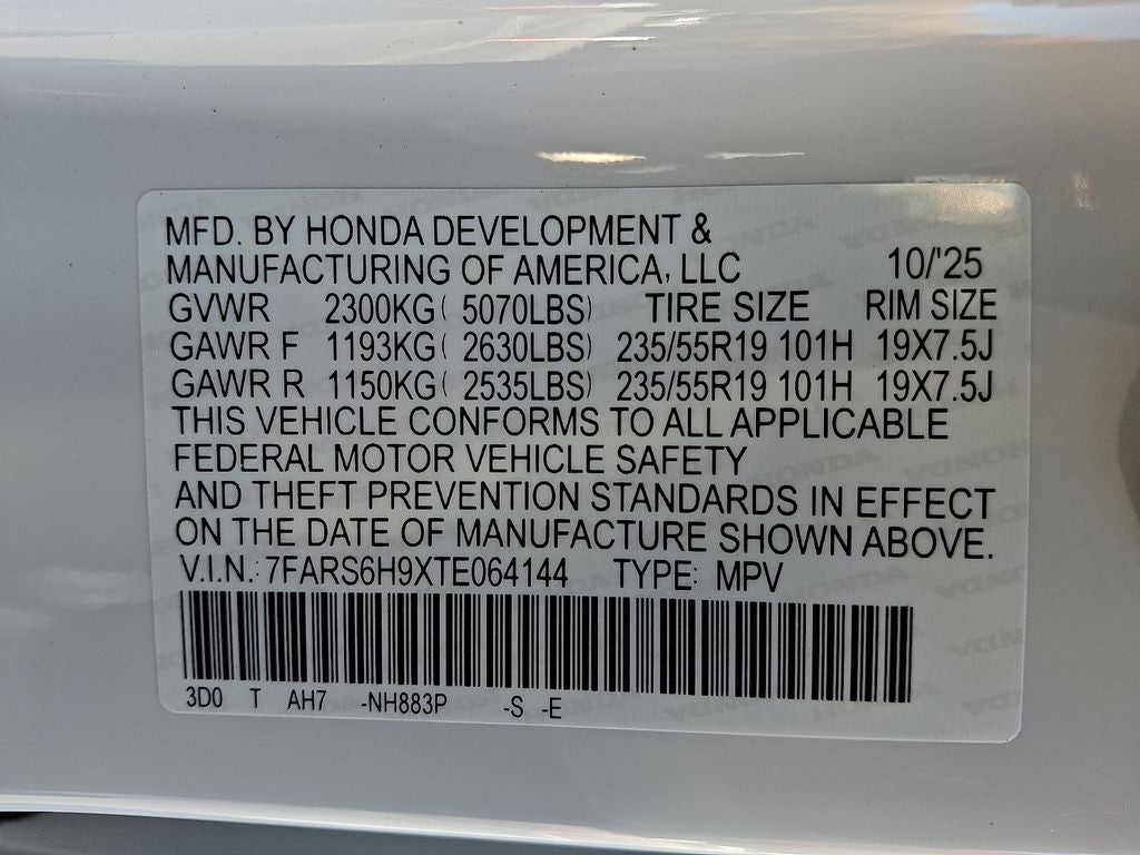 2026 Honda CR-V Hybrid Sport Touring