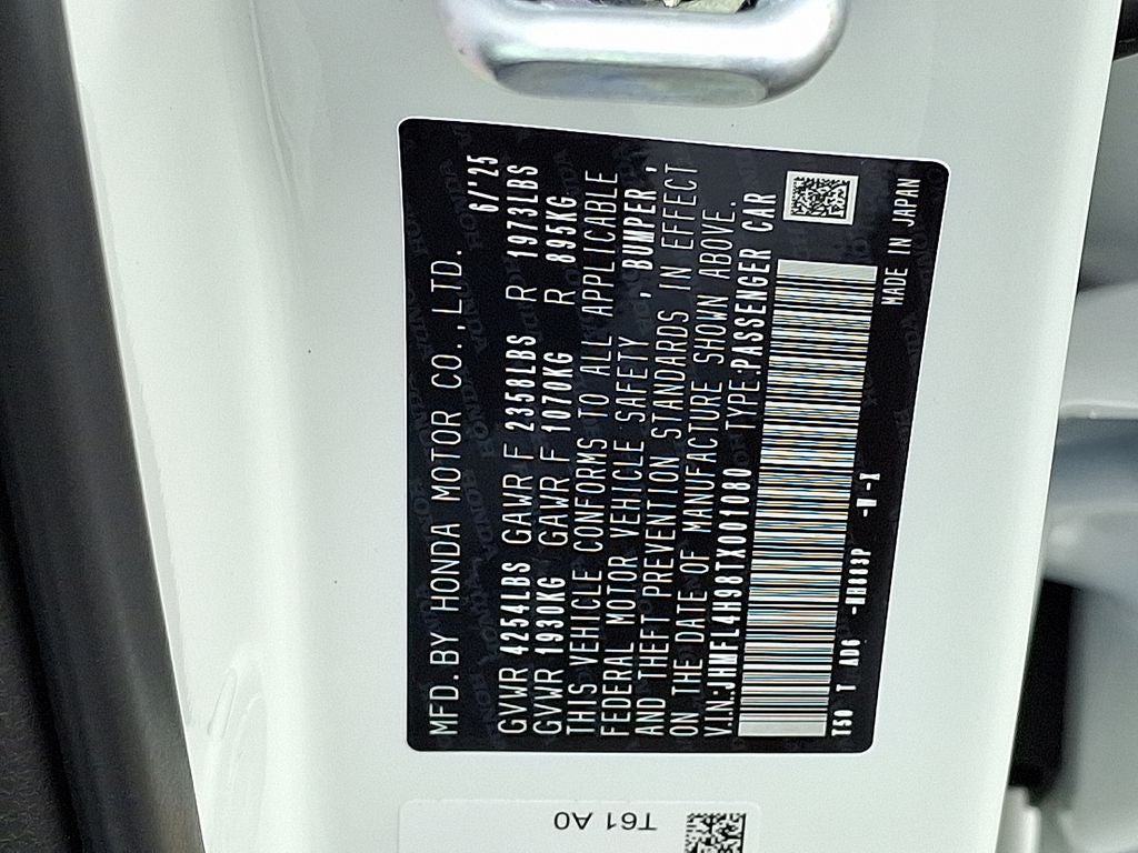 2026 Honda Civic Hybrid Sport Touring