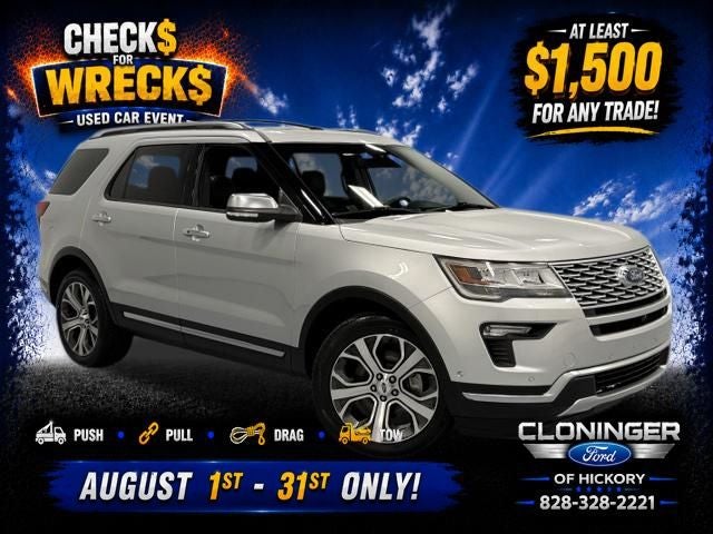 2018 Ford Explorer Platinum