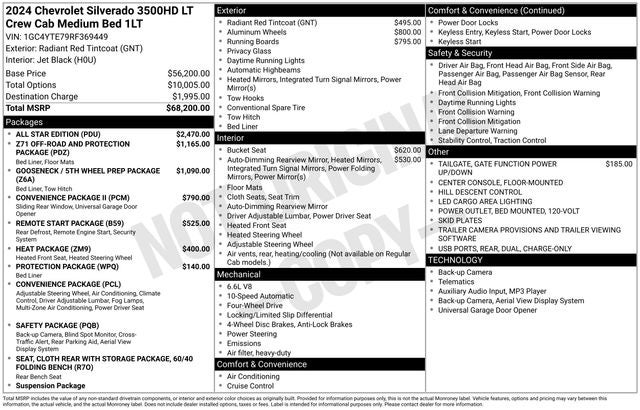 2024 Chevrolet Silverado 3500HD LT