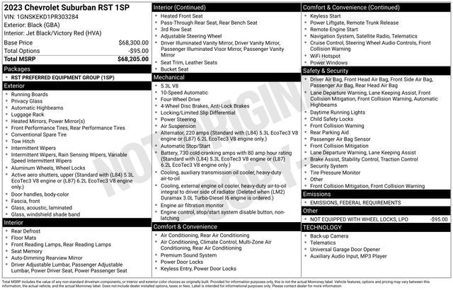 2023 Chevrolet Suburban RST