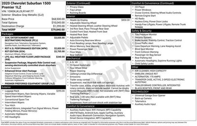 2020 Chevrolet Suburban Premier