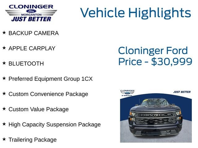 2022 Chevrolet Silverado 1500 Custom