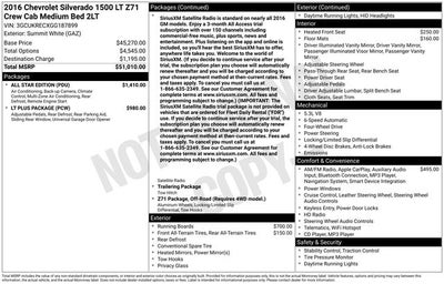 2016 Chevrolet Silverado 1500 LT LT2